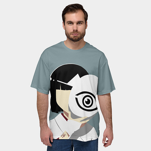 Мужская футболка оверсайз Бездомный Бог / 3D-принт – фото 3