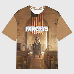 Футболка оверсайз мужская Far Cry 5, цвет: 3D-принт