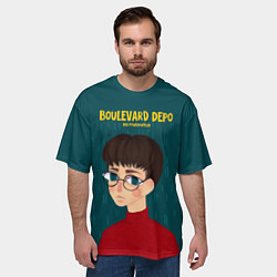 Футболка оверсайз мужская Boulevard Depo, цвет: 3D-принт — фото 2