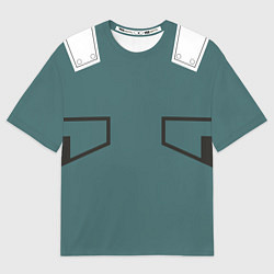 Мужская футболка оверсайз MHA IZUKU MIDORIYA