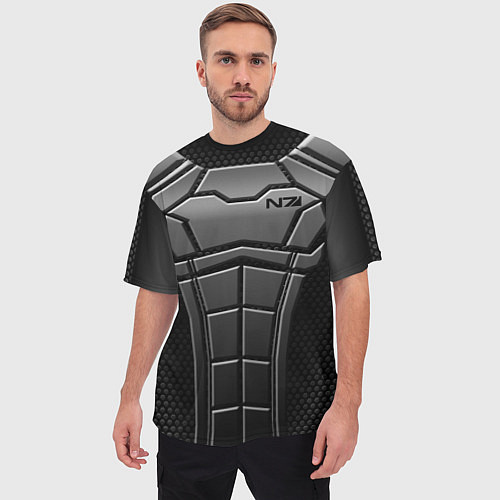 Мужская футболка оверсайз Soldier N7 / 3D-принт – фото 3