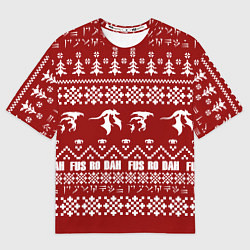 Мужская футболка оверсайз Winter TES