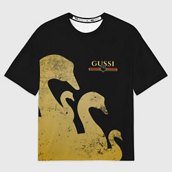 Футболка оверсайз мужская GUSSI: Gold Edition, цвет: 3D-принт