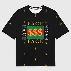 Футболка оверсайз мужская FACE GG Style, цвет: 3D-принт