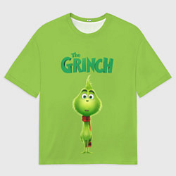 Футболка оверсайз мужская The Grinch, цвет: 3D-принт