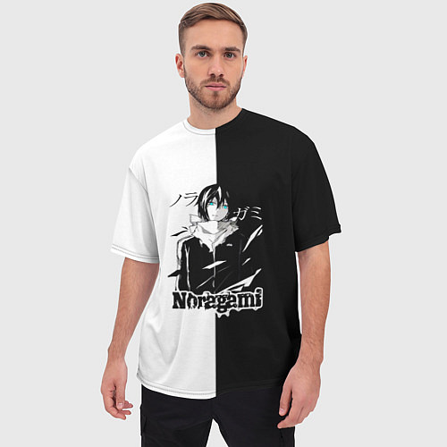 Мужская футболка оверсайз Бездомный Бог / 3D-принт – фото 3