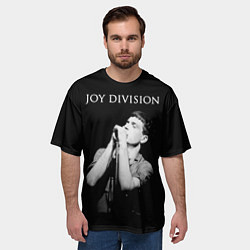 Футболка оверсайз мужская Joy Division, цвет: 3D-принт — фото 2