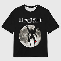 Футболка оверсайз мужская Тетрадь смерти, цвет: 3D-принт