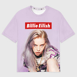 Мужская футболка оверсайз Billie Eilish: Bored