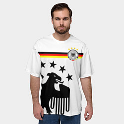 Футболка оверсайз мужская Сборная Германии, цвет: 3D-принт — фото 2