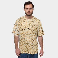 Футболка оверсайз мужская Блин, цвет: 3D-принт — фото 2