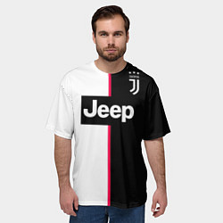 Футболка оверсайз мужская Форма Роналду 2020, цвет: 3D-принт — фото 2