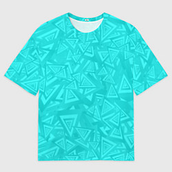 Футболка оверсайз мужская Абстракция и смволы, цвет: 3D-принт