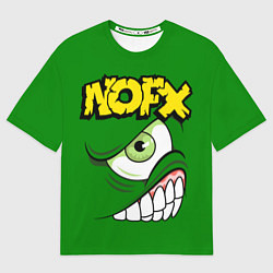 Футболка оверсайз мужская NOFX Face, цвет: 3D-принт