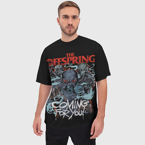 Мужская футболка оверсайз The Offspring: Coming for You / 3D-принт – фото 3