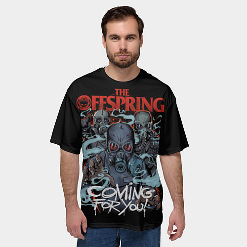 Мужская футболка оверсайз The Offspring: Coming for You / 3D-принт – фото 3