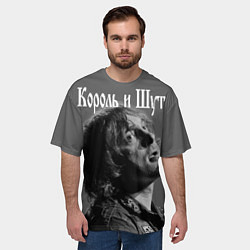 Футболка оверсайз мужская Король и Шут, цвет: 3D-принт — фото 2