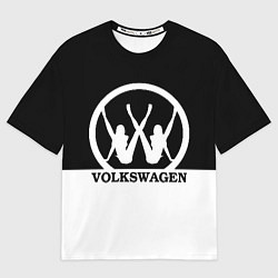 Футболка оверсайз мужская Volkswagen girls, цвет: 3D-принт