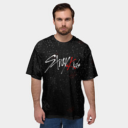 Футболка оверсайз мужская STRAY KIDS, цвет: 3D-принт — фото 2