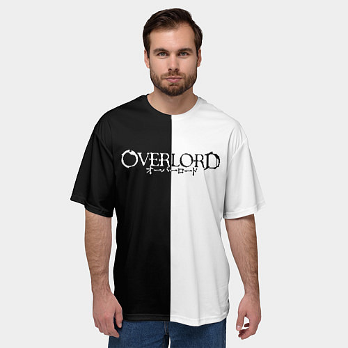 Мужская футболка оверсайз OVERLORD / 3D-принт – фото 3