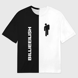 Футболка оверсайз мужская BILLIE EILISH, цвет: 3D-принт