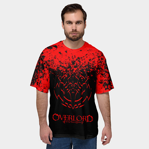 Мужская футболка оверсайз Overlord / 3D-принт – фото 3