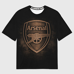 Футболка оверсайз мужская Arsenal, цвет: 3D-принт