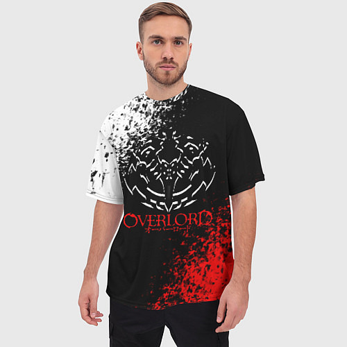 Мужская футболка оверсайз Overlord / 3D-принт – фото 3