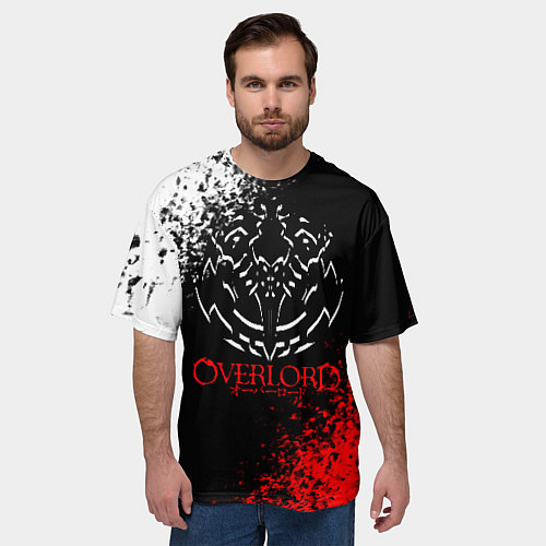 Мужская футболка оверсайз Overlord / 3D-принт – фото 3