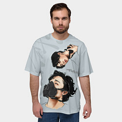 Футболка оверсайз мужская Stray Kids, цвет: 3D-принт — фото 2