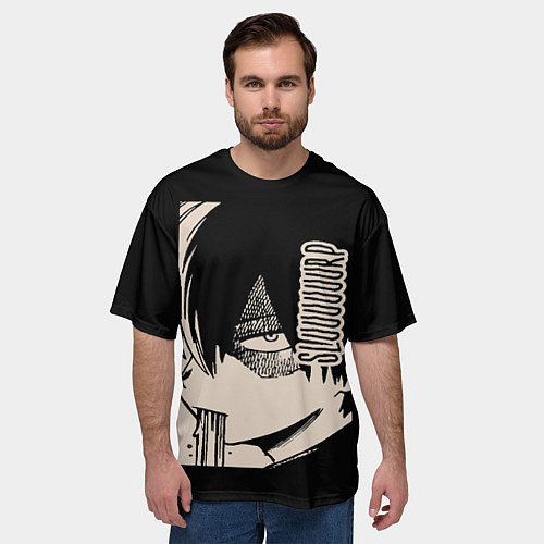 Мужская футболка оверсайз Моя геройская академия / 3D-принт – фото 3