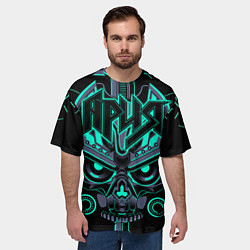 Футболка оверсайз мужская Ария, цвет: 3D-принт — фото 2