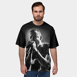 Футболка оверсайз мужская Chester Bennington Linkin Park, цвет: 3D-принт — фото 2