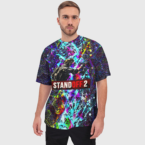 Мужская футболка оверсайз Standoff2 / 3D-принт – фото 3