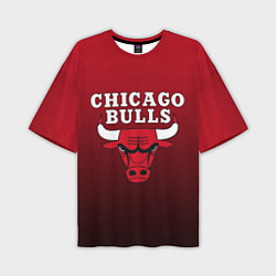 Мужская футболка оверсайз CHICAGO BULLS