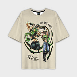 Футболка оверсайз мужская JoJo Bizarre Adventure, цвет: 3D-принт