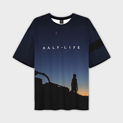Мужская футболка оверсайз HALF-LIFE