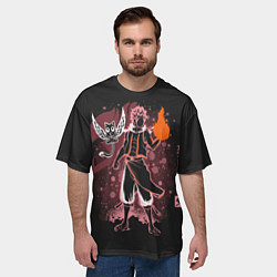 Футболка оверсайз мужская Fairy Tail, цвет: 3D-принт — фото 2