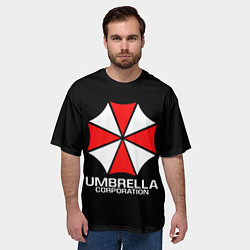 Футболка оверсайз мужская UMBRELLA CORP, цвет: 3D-принт — фото 2