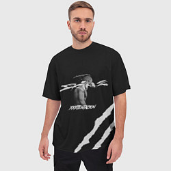 Футболка оверсайз мужская XXXTENTACION SKINS, цвет: 3D-принт — фото 2