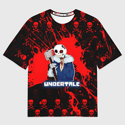 Футболка оверсайз мужская UNDERTALE, цвет: 3D-принт