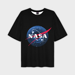 Футболка оверсайз мужская NASA Black Hole, цвет: 3D-принт