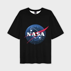 Мужская футболка оверсайз NASA Black Hole