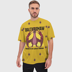 Футболка оверсайз мужская Balthromaw, цвет: 3D-принт — фото 2