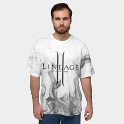Футболка оверсайз мужская LINEAGE 2, цвет: 3D-принт — фото 2