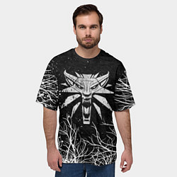 Футболка оверсайз мужская ВЕДЬМАК, цвет: 3D-принт — фото 2