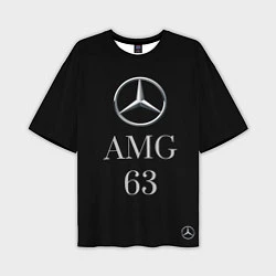 Мужская футболка оверсайз Mersedes AMG 63