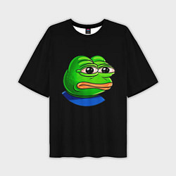 Мужская футболка оверсайз Frog