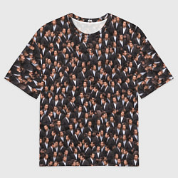 Футболка оверсайз мужская Растерянный Траволта, цвет: 3D-принт