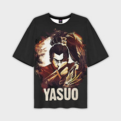 Футболка оверсайз мужская Yasuo, цвет: 3D-принт